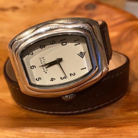 Silpada Leather Wrap Watch